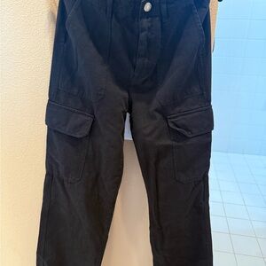 Zara Black Cargo Pants